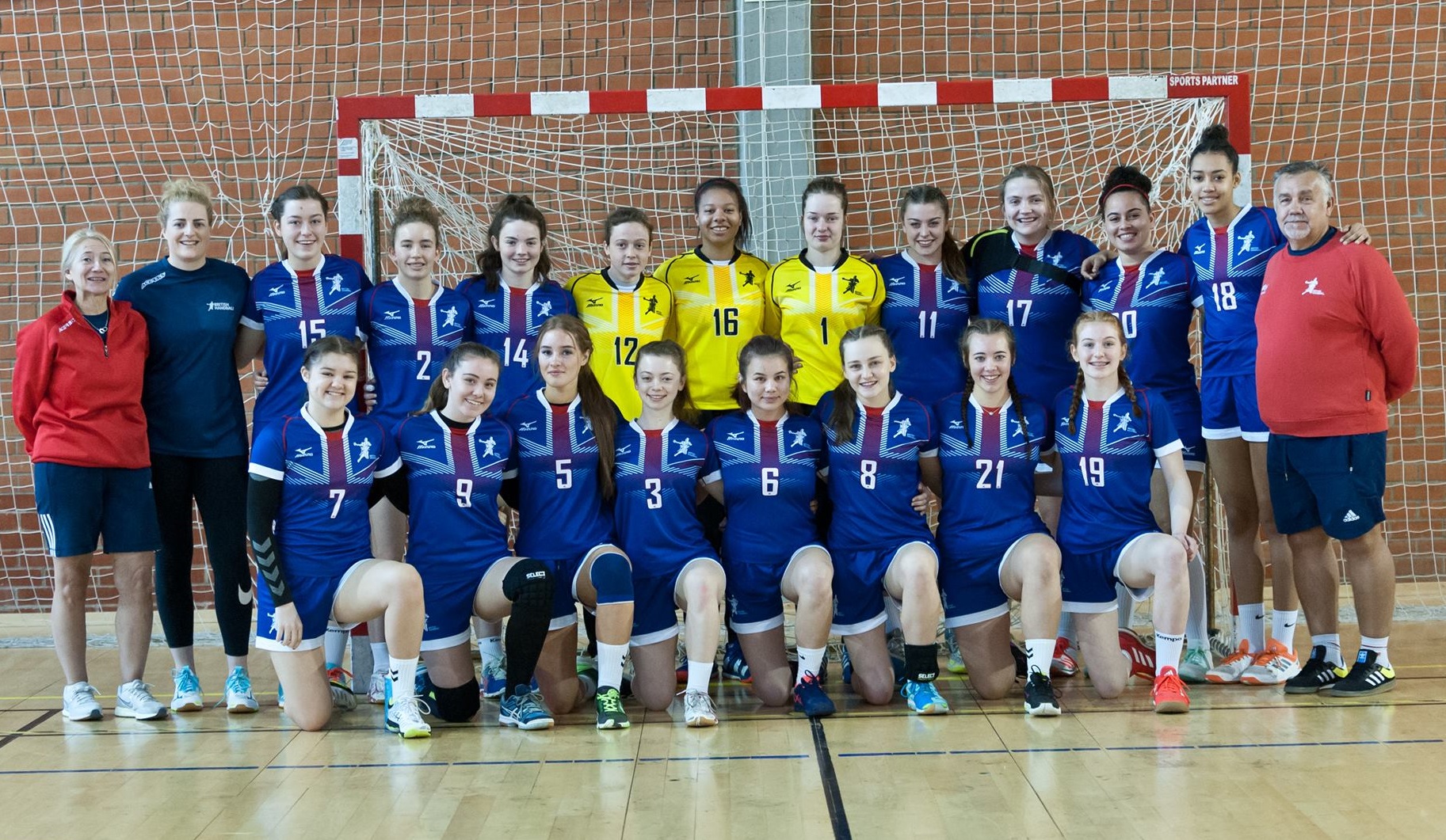 British Handball - GB U19 Women in final preparations for Euro